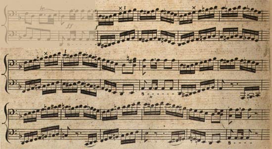 the theme in Movement II of synmphonie 3  - 40 kB