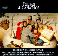 cover cd Savall