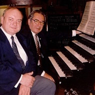 photo of István Lantos and János Sebestyén at 
the Matthias Church, Budapest
© Robert Tifft 2002, used with permission 15kB